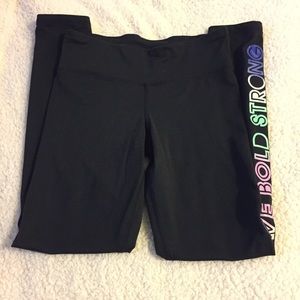 Brave Bold Strong leggings